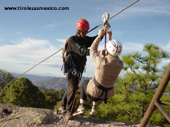 Tirolesa Los Frailes - las piedras magicas - tapalpa jalisco