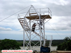 Tirolesa mas grande de Veracruz